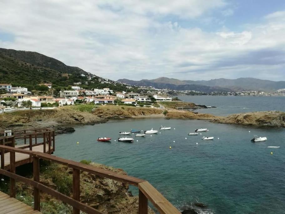 Residence Avec Piscine Face A La Mer, 1Ere Ligne Llança Εξωτερικό φωτογραφία
